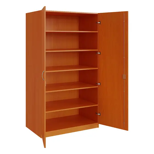 Q 25-100 skříň šatní, 2-dvéřová, 1000x600x1800mm, třešeň šumavská